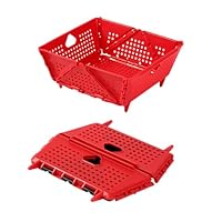 Cesta Dobrável Multiuso - Kit 3 Peças
