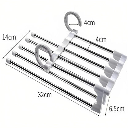 Cabide Organizador 5 em 1 Retrátil