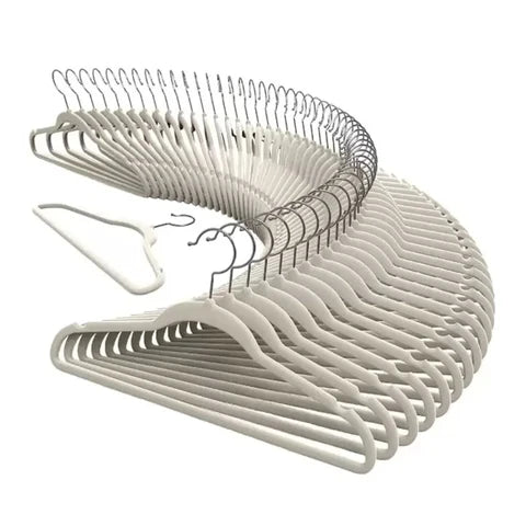 Kit 10 Cabides de Veludo Premium