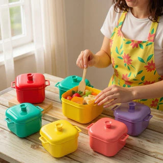 Panela Plástica Para Micro-Ondas (kit)