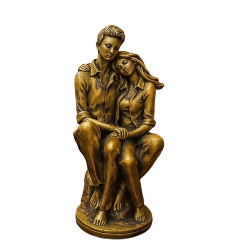 Escultura Casal Luxo Housee
