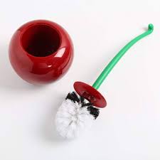 Escova para Vaso Sanitário Cereja.