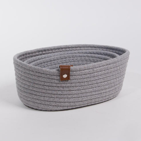 Cesto Organizador Ivory Gray