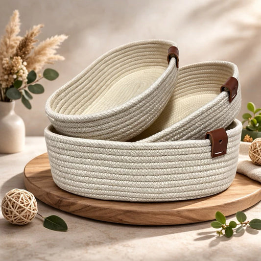 Cesto Organizador Ivory Gray