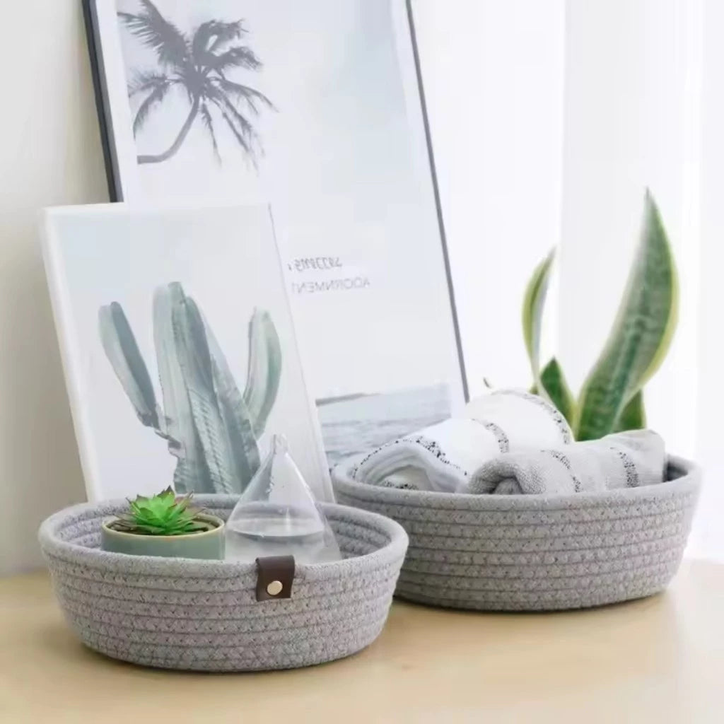 Cesto Organizador Ivory Gray