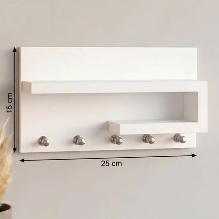 Porta Chaves Organizador Com Prateleira Decorativa