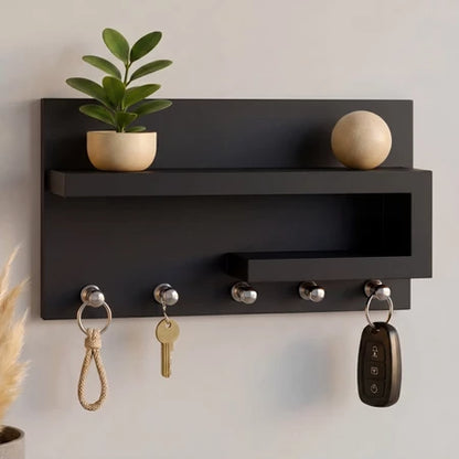 Porta Chaves Organizador Com Prateleira Decorativa