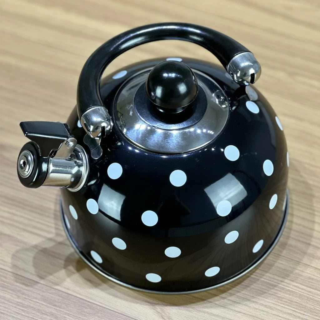 Chaleira de Aço Inoxidável com Apito