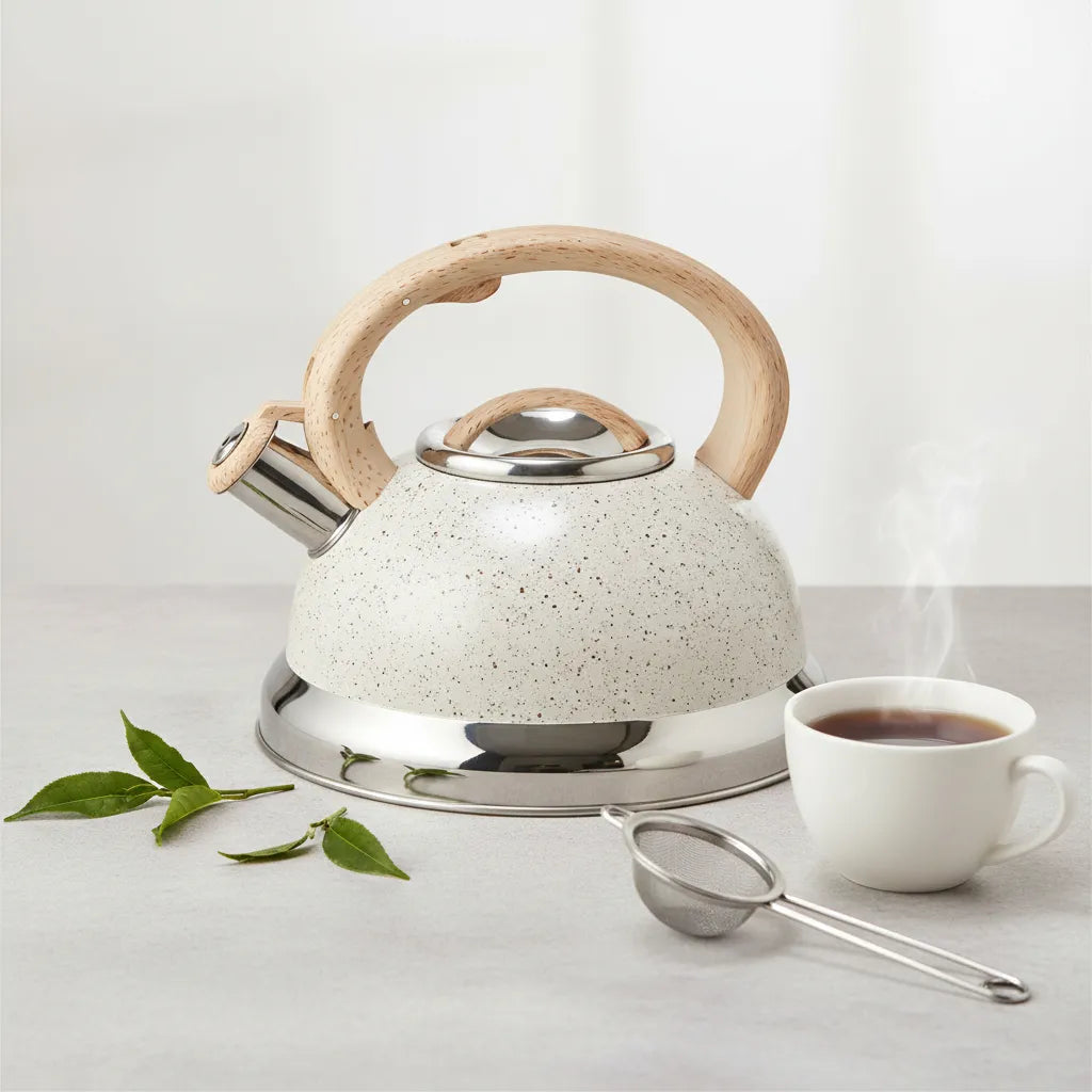 Chaleira Inox Indução Apito