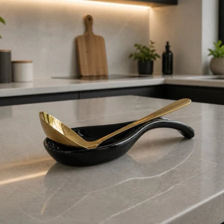 Descanso para Colher em Cerâmica Housee – Suporte para Utensílios de Cozinha