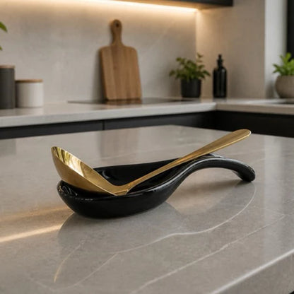 Descanso para Colher em Cerâmica Housee – Suporte para Utensílios de Cozinha