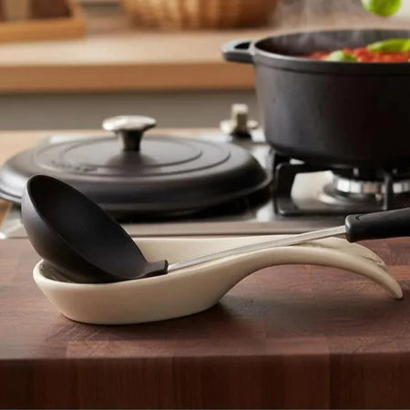 Descanso para Colher em Cerâmica Housee – Suporte para Utensílios de Cozinha
