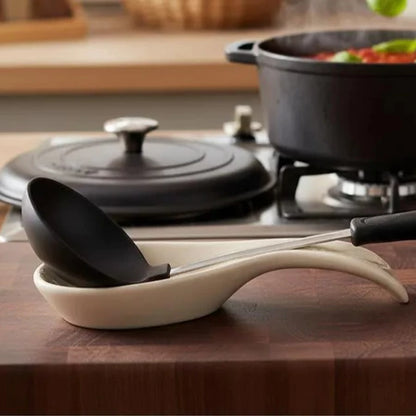 Descanso para Colher em Cerâmica Housee – Suporte para Utensílios de Cozinha