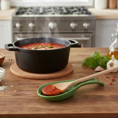Descanso para Colher em Cerâmica Housee – Suporte para Utensílios de Cozinha