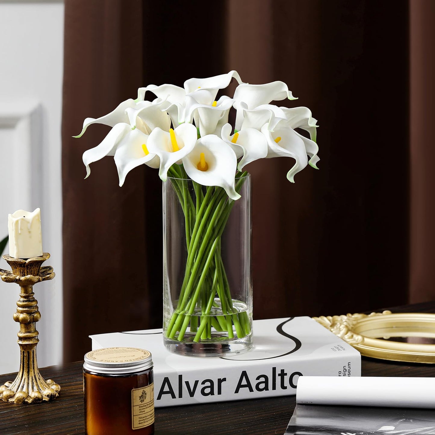 Buquê de Copo de Leite Artificial