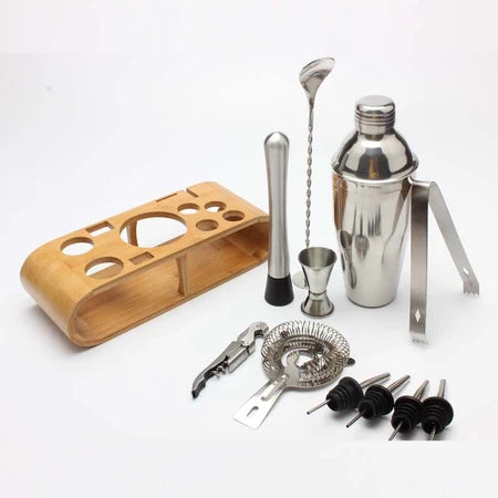 Kit Coqueteleira Profissional 12 Peças