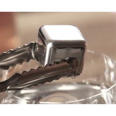 Cubos De Gelo De Aço Inox Com Pegador