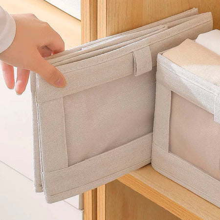 Organizador Retangular de Guarda-Roupa Dobrável Multiuso