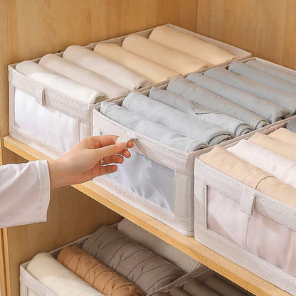 Organizador Retangular de Guarda-Roupa Dobrável Multiuso