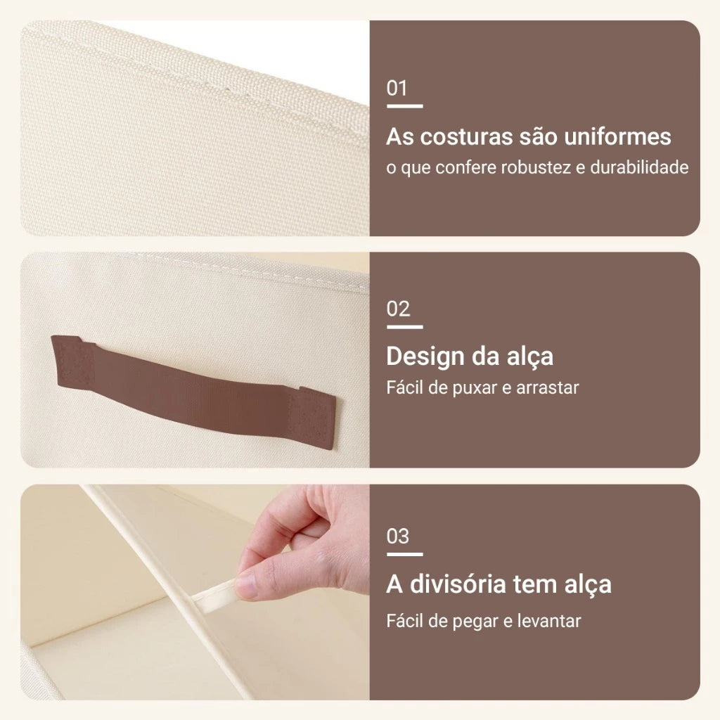 Caixa Organizadora Vanilla Housee