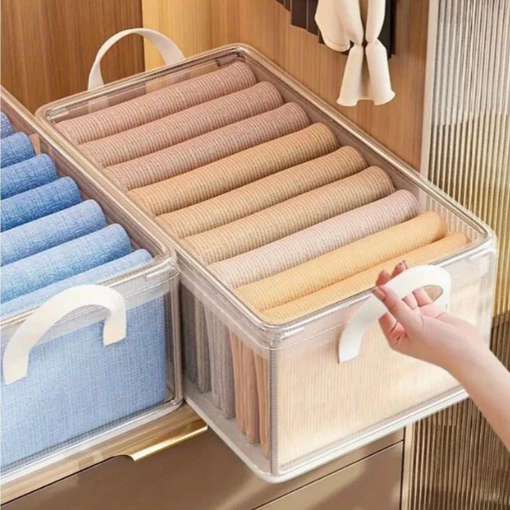 Caixa Organizadora Dobrável Impermeável – Roupas e Acessórios