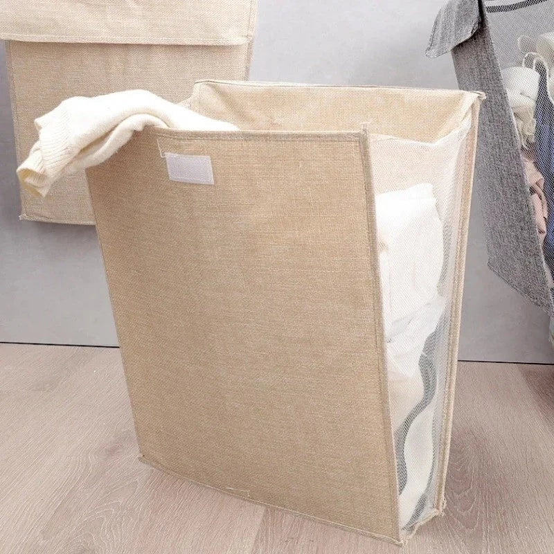 Cesto Organizador de Roupa Dobrável