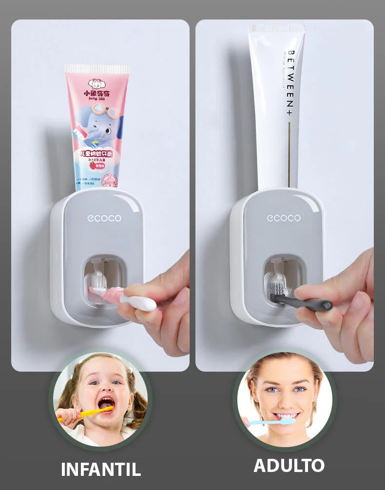 Dispensador de Creme Dental Automático