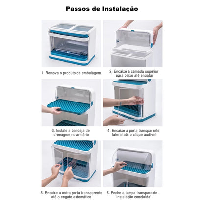 Escorredor De Pratos Vintage Housee