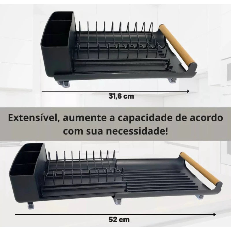 Escorredor de Pratos Retrátil