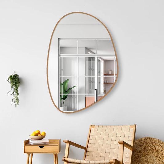 Espelho Decorativo Orgânico Oval