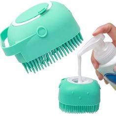 Esponja Dispenser de Silicone para Banho