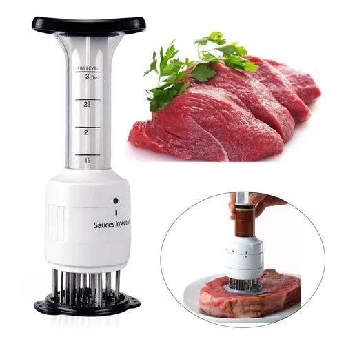 Injetor de Temperos  e Amaciante para Carnes