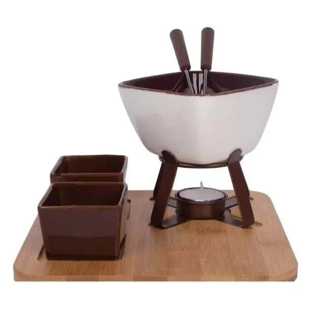 Aparelho de Fondue Cerâmico