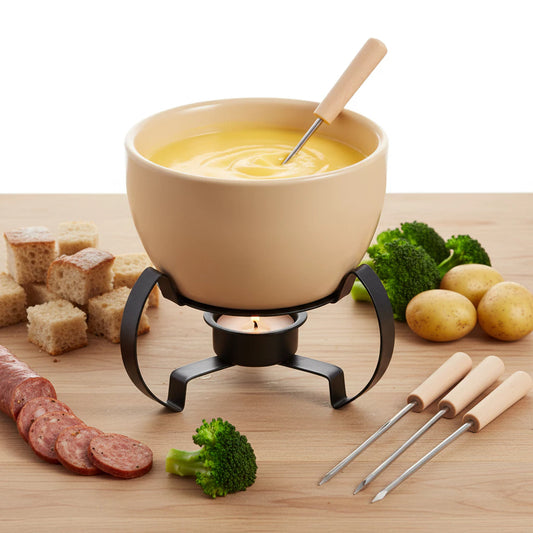 Fondue Gourmet em Cerâmica