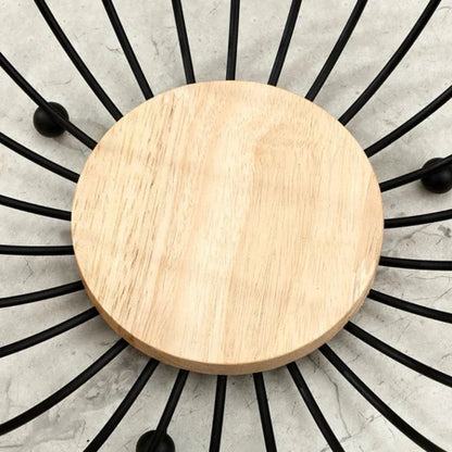 Fruteira de Mesa em Ferro e Bambu – Organizadora de Frutas Multiuso