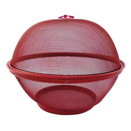 Fruteira Telada 26cm com Tampa – Proteção contra Insetos