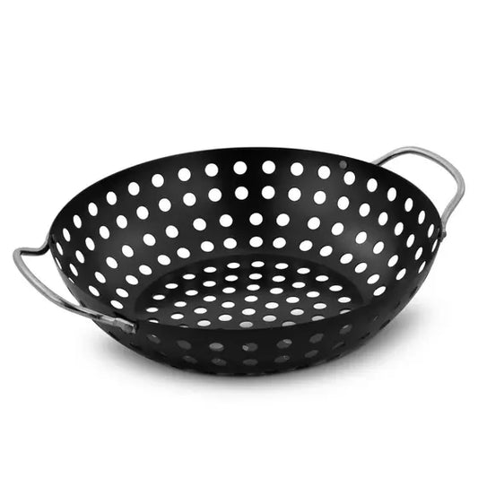 Grelha Frigideira Antiaderente para Churrasqueira