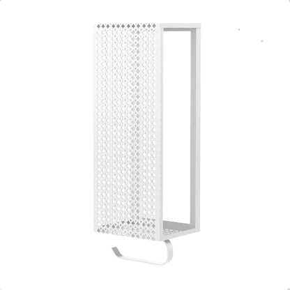 Porta Papel Higiênico de Parede em Aço – Estilo Industrial Preto ou Branco