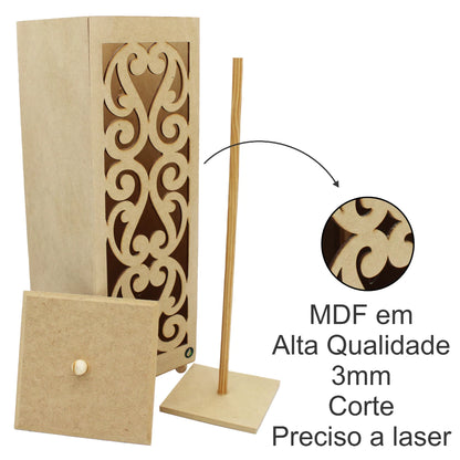 Porta Rolos de Papel Higiênico Artesanal Arábia