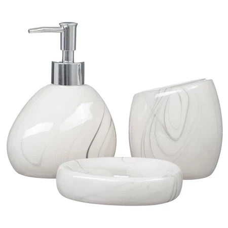 Trio Banheiro Lavabo Cerâmico