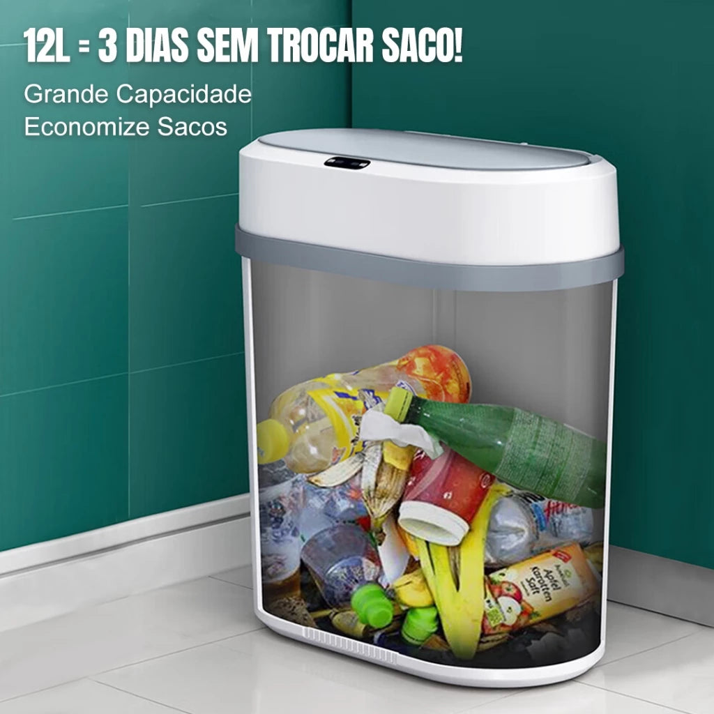Lixeira Automática Com Sensor