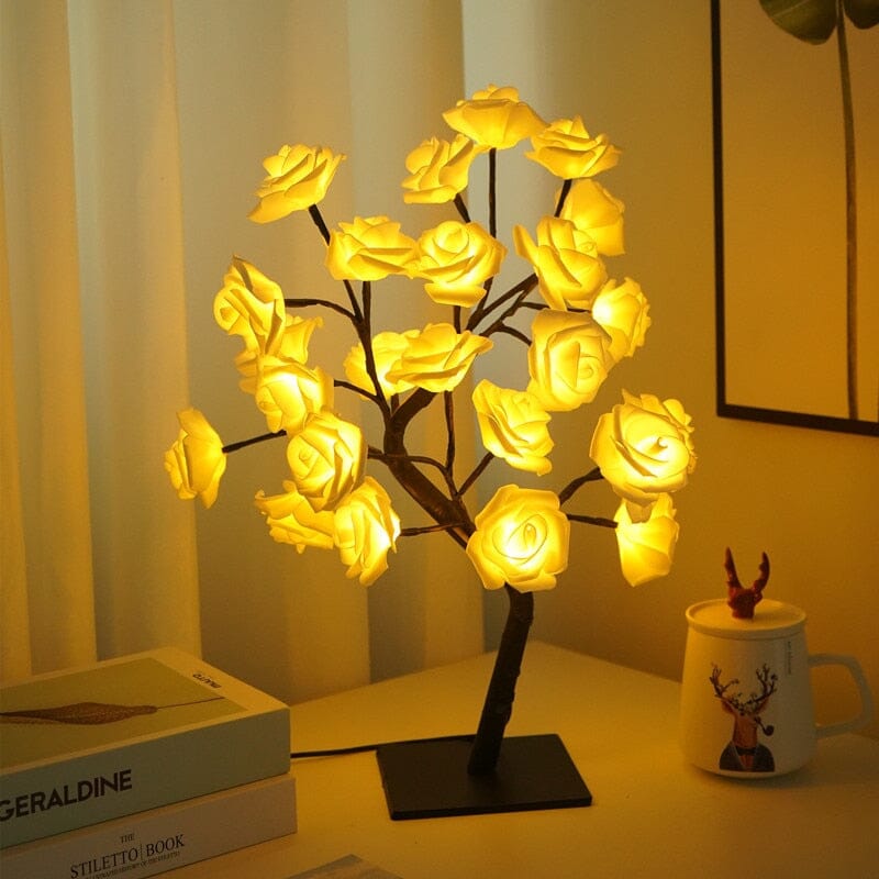 Luminária Rosas Brilhantes