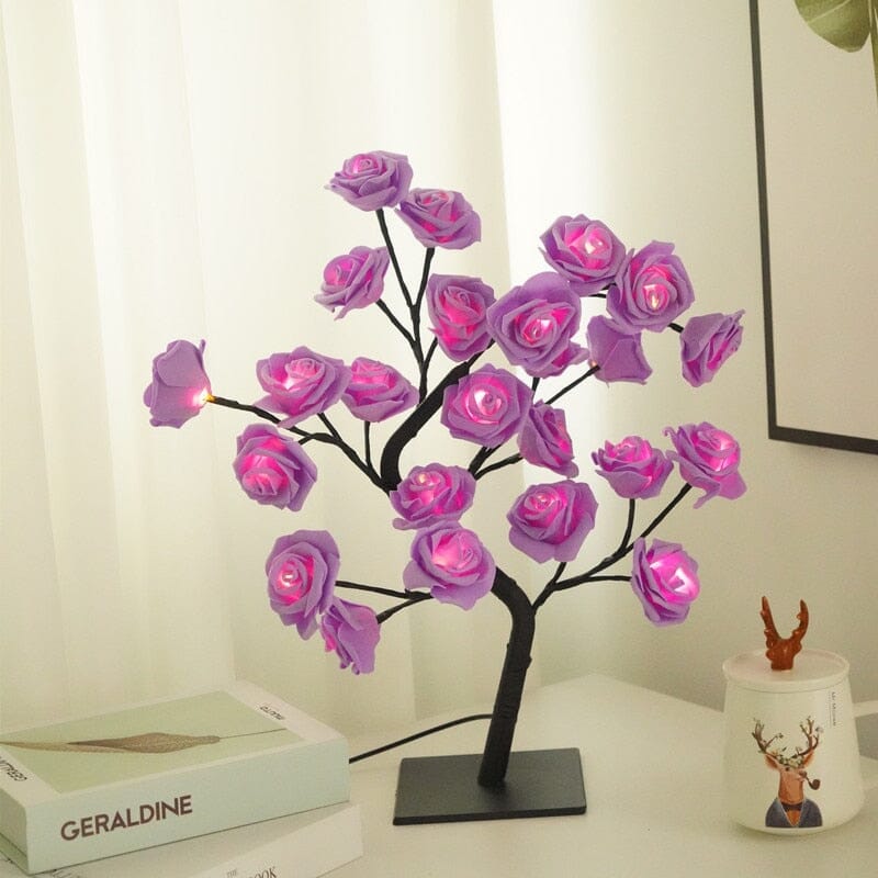Luminária Rosas Brilhantes