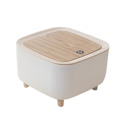 Mini Lixeira Multiuso de Mesa com Tampa – Compacta, Elegante e Funcional para Escritório, Cozinha e Lavabo
