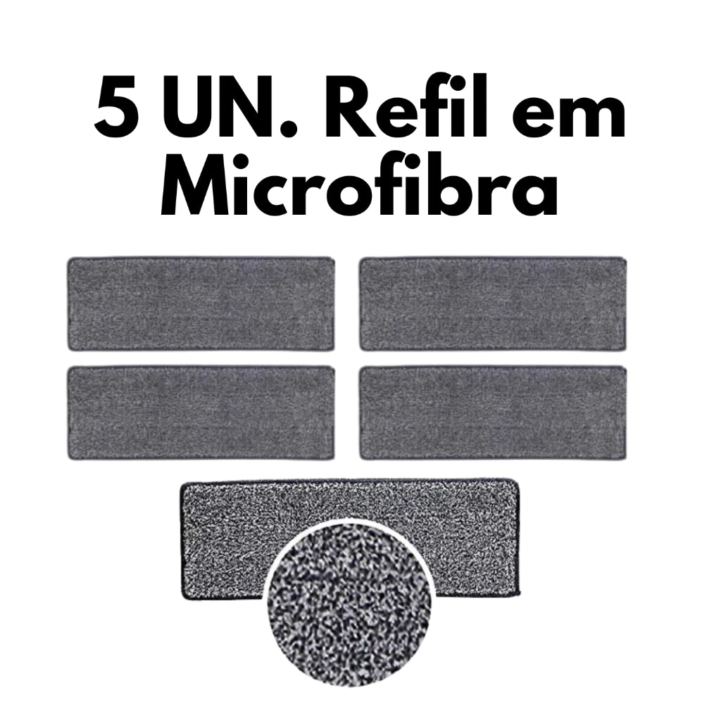 Esfregão Mop Limpeza à Seco