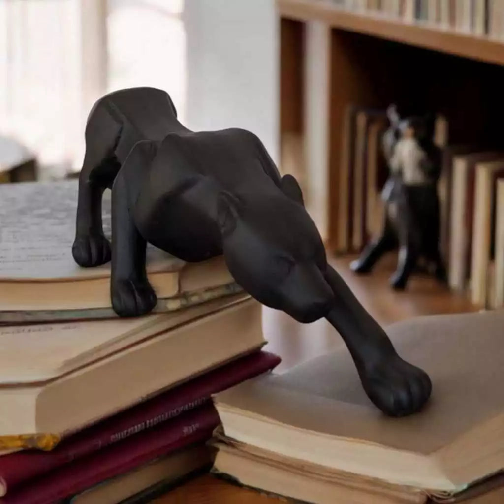 Escultura Pantera Cerâmica