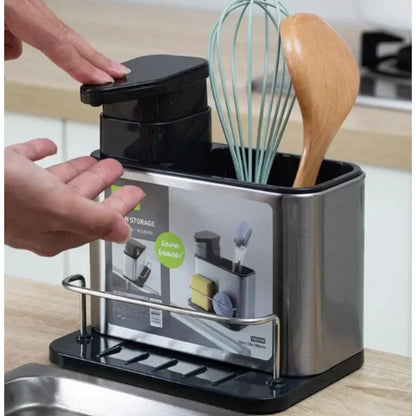 Dispenser de Detergente com Organizador
