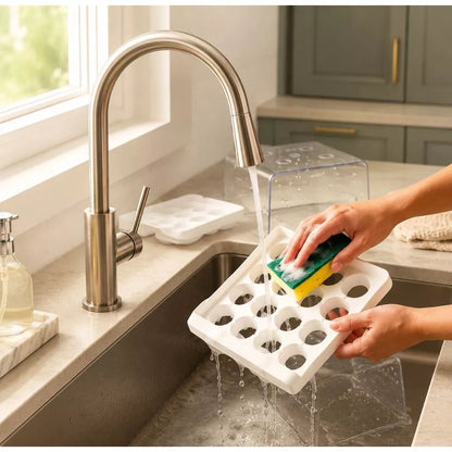 Gaveteiro Organizador de Ovos para Geladeira com 2 Gavetas Deslizantes – Capacidade para 32 Ovos