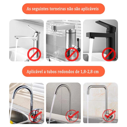 Organizador Premium para Pia em Liga de Alumínio – Porta Esponja, Detergente e Escova (Modelos Simples e Duplo)