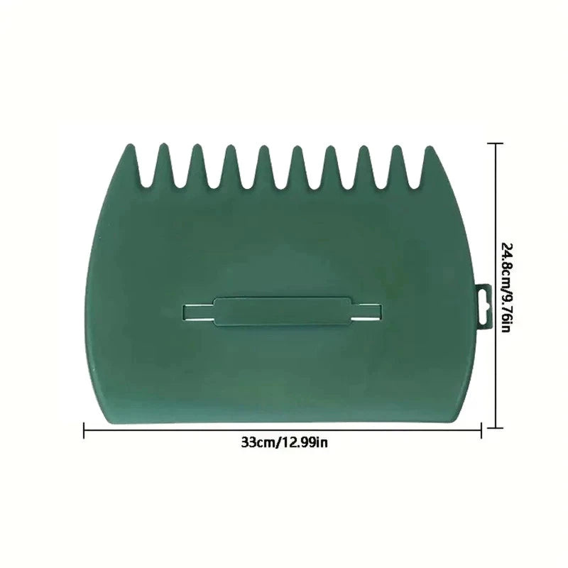 Pá Dupla para Jardinagem Premium – Kit com 2 Peças para Limpeza de Folhas e Jardim